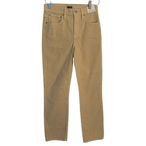 NWT J.Crew | Cream Vintage Slim Straight Corduroy Pants Size 25